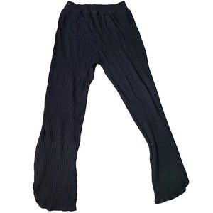 LNA Lounge Pants Ribbed cropped Pants Black sz XS